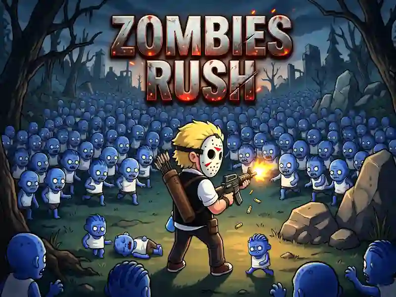 Cluiche Zombie Rush ar líne