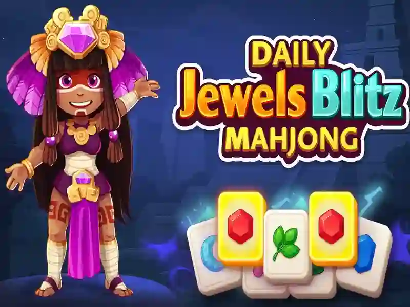 Cluiche Jewels Daily Blitz Mahjong ar líne