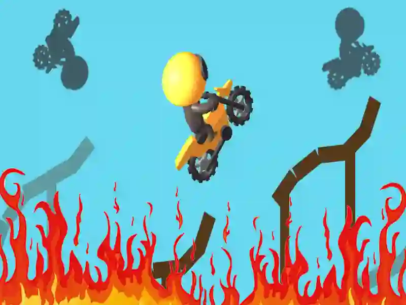 Cluiche Trialacha Moto Rush ar líne Cluiche Trialacha Moto Rush ar líne