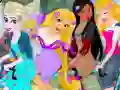Cluiche Disney Princess Tandem ar líne