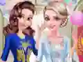 Cluiche Céilí Arendelle Anna agus Elsa ar líne