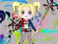 Cluiche Gúna Glórach Harley Quinn ar líne