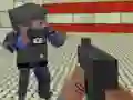 Cluiche Cogadh na Gangster Blocky ar líne Cluiche Cogadh na Gangster Blocky ar líne