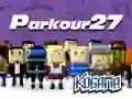 Cluiche Kogama: Parkour 27 ar líne