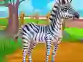 Cluiche Cúram zebra ar líne Cluiche Cúram zebra ar líne