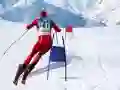 Cluiche Similáint Sciála Slalom ar líne Cluiche Similáint Sciála Slalom ar líne