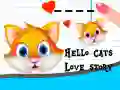 Cluiche Dia duit Catz: Scéal Grá ar líne Cluiche Dia duit Catz: Scéal Grá ar líne