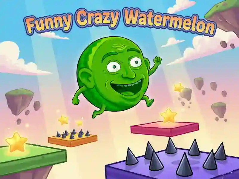 Cluiche Greannmhar Crazy Watermelon ar líne