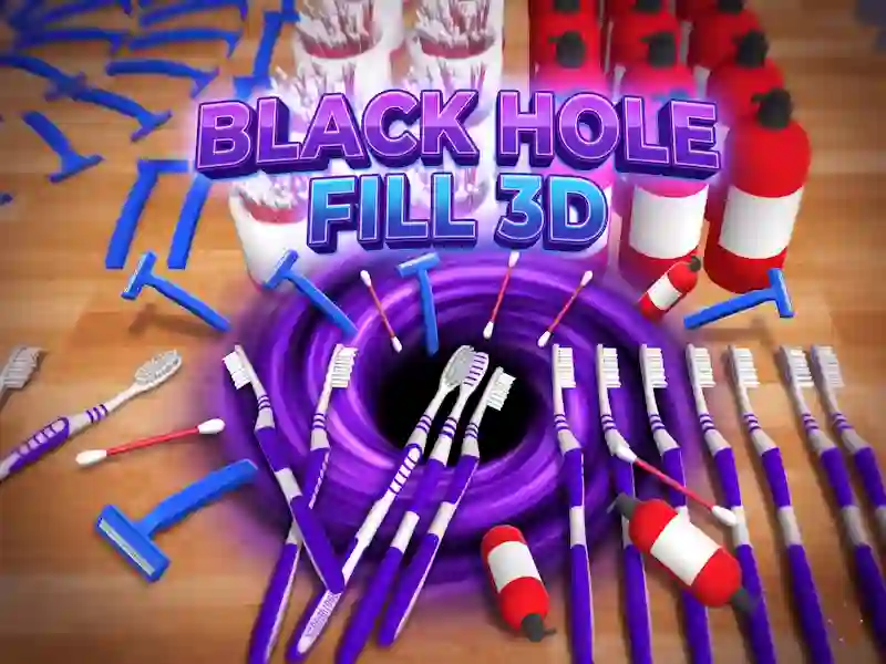 Cluiche Black Hole Fill 3D ar líne