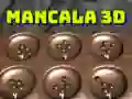Cluiche Mancala 3D ar líne Cluiche Mancala 3D ar líne