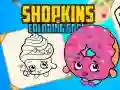 Cluiche Leabhar Dathúcháin Shopkins ar líne Cluiche Leabhar Dathúcháin Shopkins ar líne