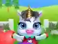 Cluiche Cúram Unicorn Aoibhinn ar líne Cluiche Cúram Unicorn Aoibhinn ar líne