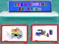 Cluiche Dathú Traeiní Lego ar líne