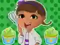 Cluiche Dottie Doc McStuffins: Déantóir Cupcake ar líne