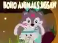 Cluiche Puzzl Ainmhithe Boho ar líne Cluiche Puzzl Ainmhithe Boho ar líne