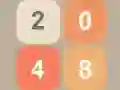 Cluiche 2048 ar líne