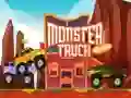 Cluiche Rás Truck Monster ar líne Cluiche Rás Truck Monster ar líne