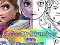 Cluiche Dathú de réir Uimhreacha le Frozen II ar líne Cluiche Dathú de réir Uimhreacha le Frozen II ar líne