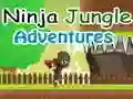 Cluiche Eachtraí Ninja sa jungle ar líne Cluiche Eachtraí Ninja sa jungle ar líne