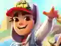 Cluiche Subway Surfers: Surfóirí Traenach ar líne