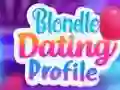 Cluiche Próifíl Déanta Blond ar líne Cluiche Próifíl Déanta Blond ar líne