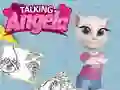 Cluiche Angela ag Labhairt Dom ar lĂne Cluiche Angela ag Labhairt Dom ar lĂne