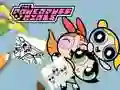 Cluiche Leabhar Dathanna na Cailíní Powerpuff ar líne