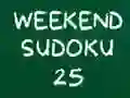 Cluiche Sudoku na deireadh seachtaine 25 ar líne Cluiche Sudoku na deireadh seachtaine 25 ar líne