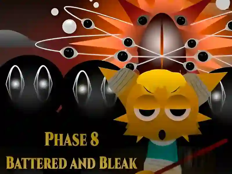 Cluiche Céim 8 Sprunki: Buailte & Geal ar líne