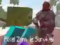 Cluiche Survival Zombie Pixel ar líne Cluiche Survival Zombie Pixel ar líne