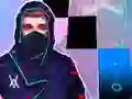 Cluiche Piano Tiles: DJ Alan Walker ar líne