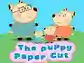Cluiche Peppa Pig Gearradh Páipéir ar líne Cluiche Peppa Pig Gearradh Páipéir ar líne