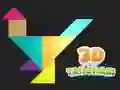 Cluiche Tangram 3D ar líne Cluiche Tangram 3D ar líne