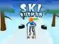 Cluiche Ski Rush 3D ar líne Cluiche Ski Rush 3D ar líne