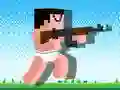 Cluiche Rush Noob vs Monstra Pro ar líne Cluiche Rush Noob vs Monstra Pro ar líne