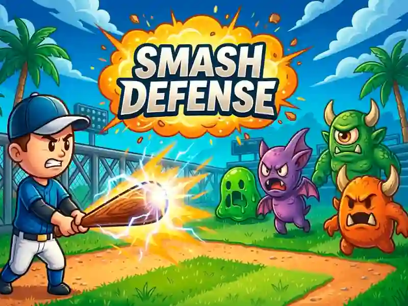 Cluiche Smash Defense ar líne
