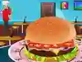 Cluiche Maisiú Hamburgers ar líne Cluiche Maisiú Hamburgers ar líne