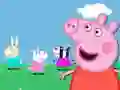 Cluiche Sleamhnán Peppa Pig ar líne Cluiche Sleamhnán Peppa Pig ar líne