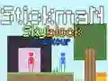 Cluiche Parkour Stickman Skyblock ar líne