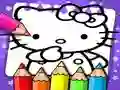 Cluiche Leabhar Dathanna Hello Kitty ar líne