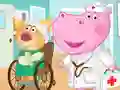 Cluiche Ospidéal Éigeandála Dochtúir Hippo ar líne Cluiche Ospidéal Éigeandála Dochtúir Hippo ar líne