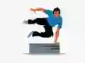 Cluiche Bós Parkour ar líne Cluiche Bós Parkour ar líne