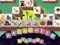 Cluiche Mahjong o Hallowe'en ar líne