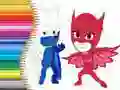 Cluiche Leabhar Dathanna PJ Masks ar líne