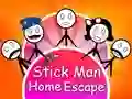 Cluiche Éalú Stickman ón Teach ar líne Cluiche Éalú Stickman ón Teach ar líne