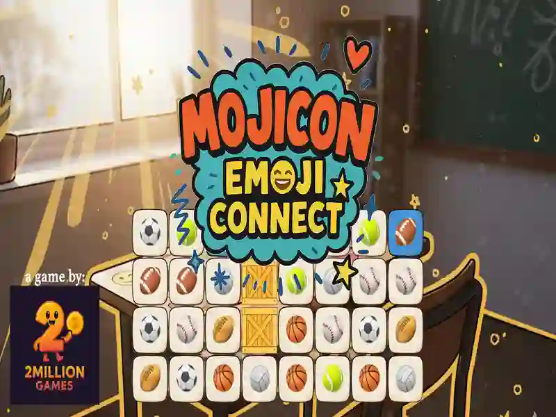 Cluiche Mojicon Emoji Connect ar líne