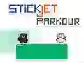 Cluiche StickJet Parkour ar líne Cluiche StickJet Parkour ar líne