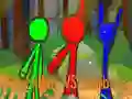 Cluiche StickMan Bráithre i gcoinne Zombies ar líne Cluiche StickMan Bráithre i gcoinne Zombies ar líne