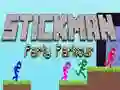 Cluiche Páirc Stickman Parkour ar líne
