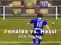 Cluiche Messi vs Ronaldo Kick Tac Toe ar líne